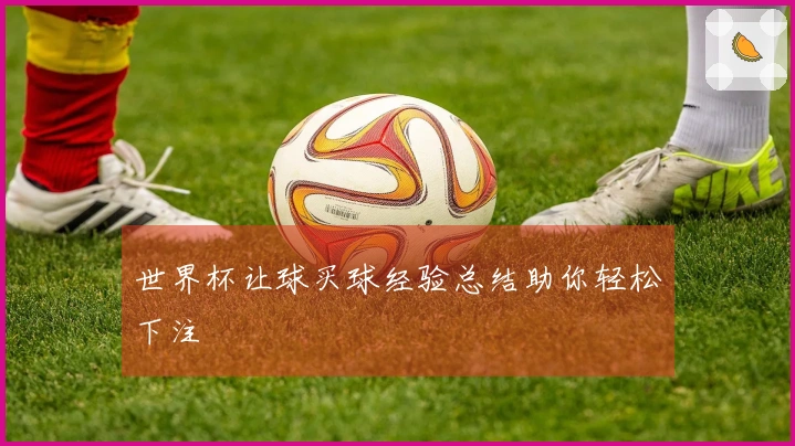 世界杯让球买球经验总结助你轻松下注
