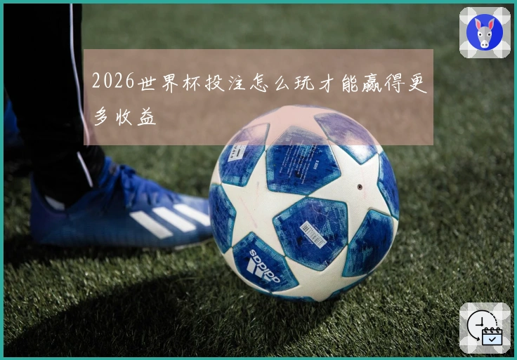 2026世界杯投注怎么玩才能赢得更多收益