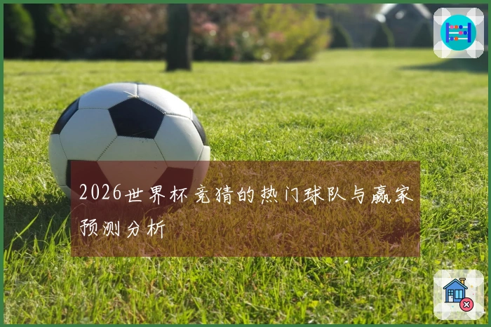 2026世界杯竞猜的热门球队与赢家预测分析