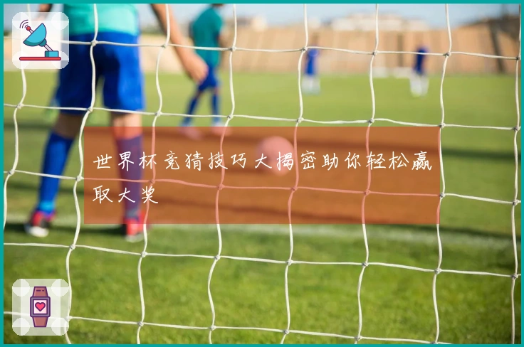 世界杯竞猜技巧大揭密助你轻松赢取大奖